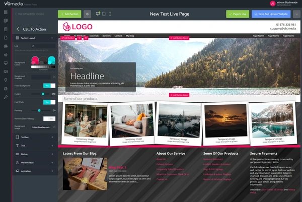 V3 Page Editor